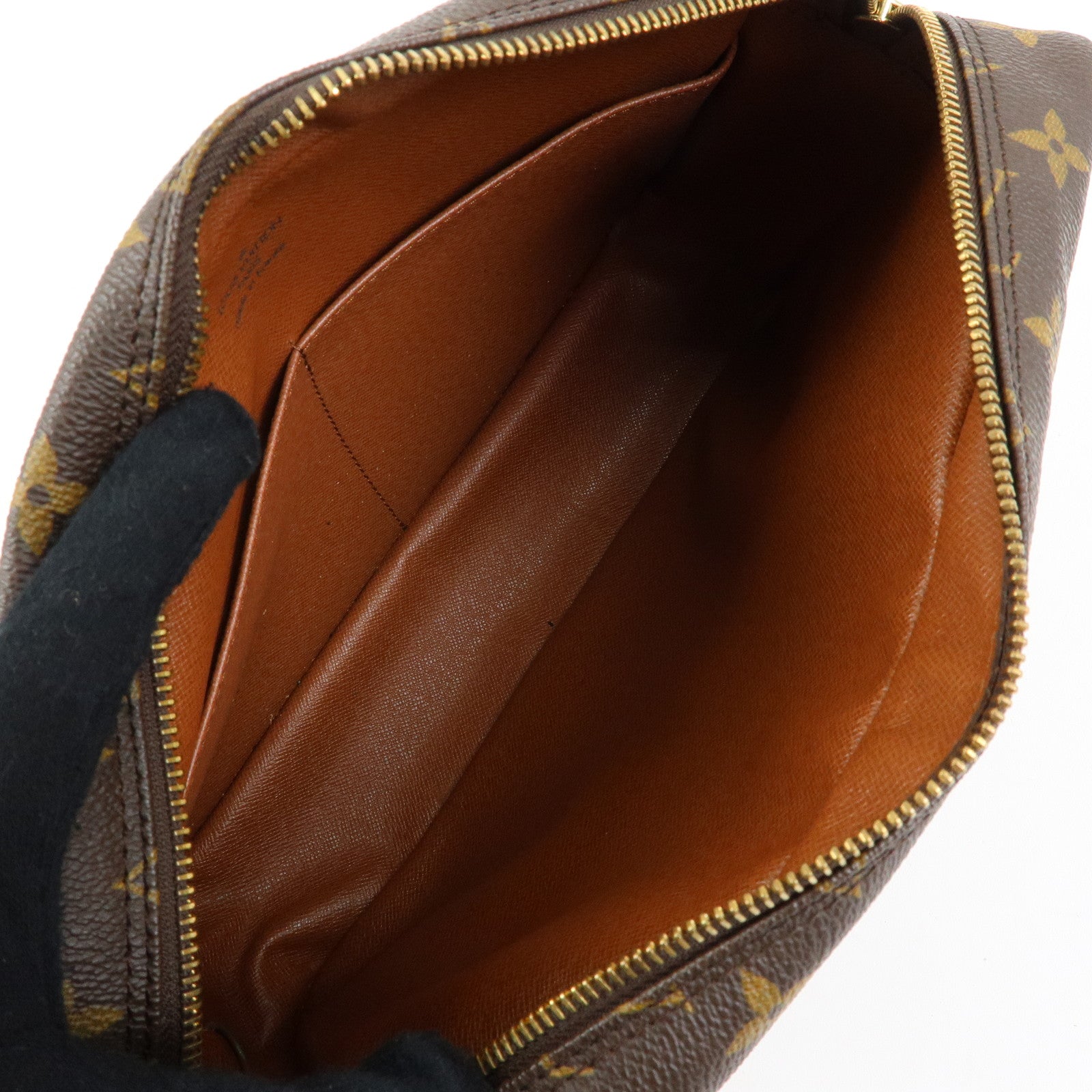 Louis Vuitton Monogram Compiegne 28 Pouch Clutch Bag Brown M51845