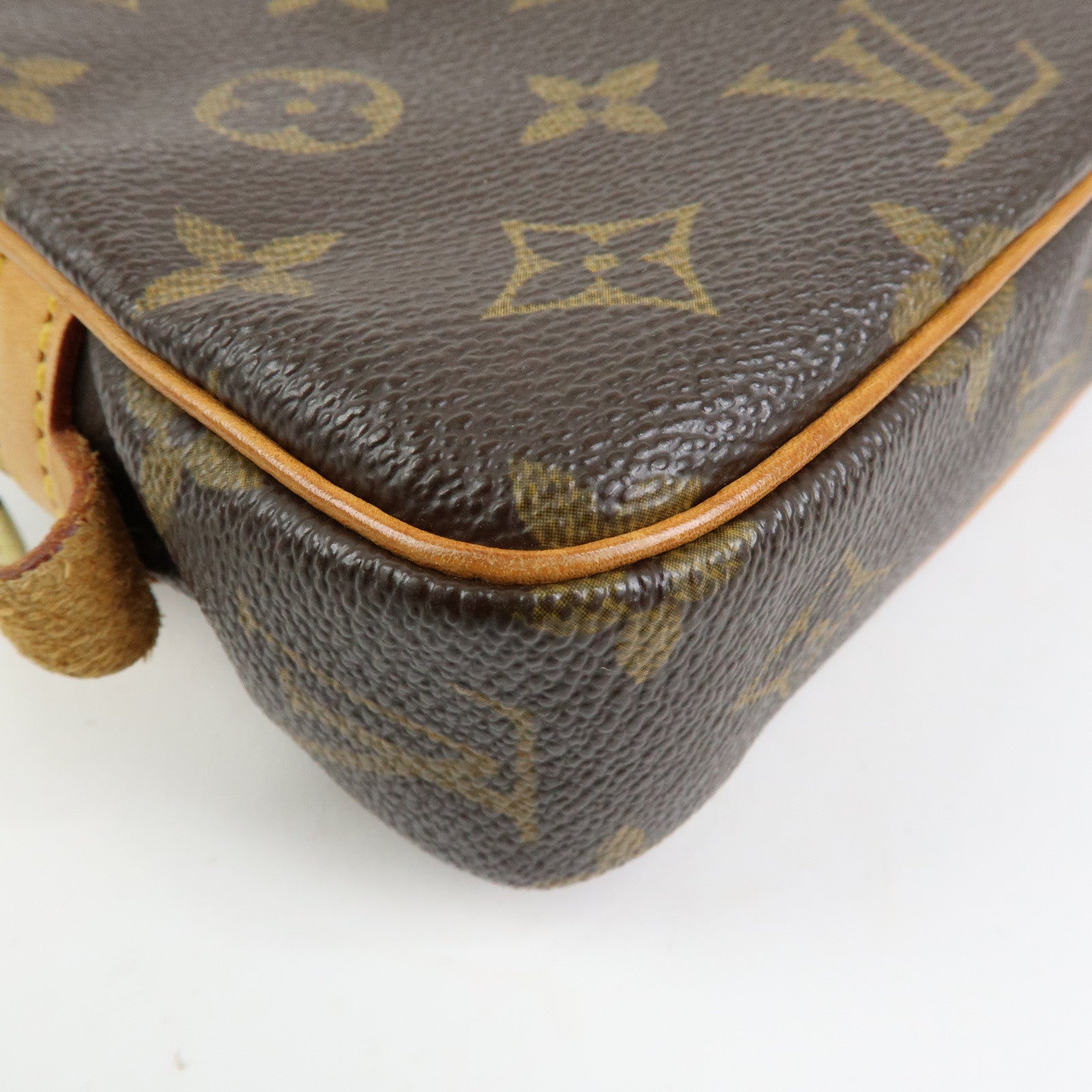 Louis Vuitton Monogram Pochette Marly Bandouliere Bag Brown M51828