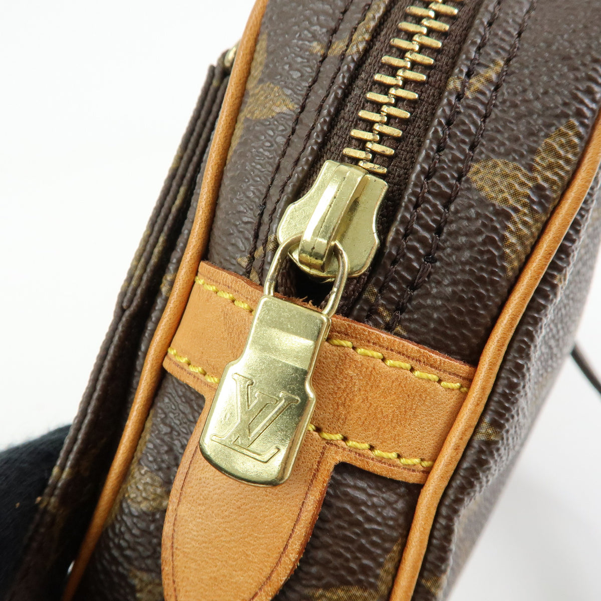Louis Vuitton Monogram Pochette Marly Bandouliere Bag Brown M51828