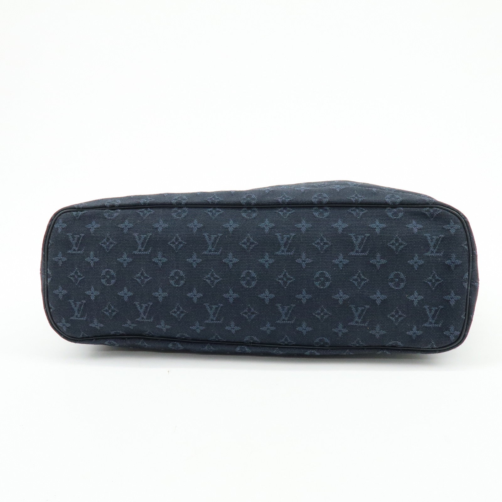 Louis Vuitton Monogram Mini Lucille GM Canvas Tote Bag Blue M92679