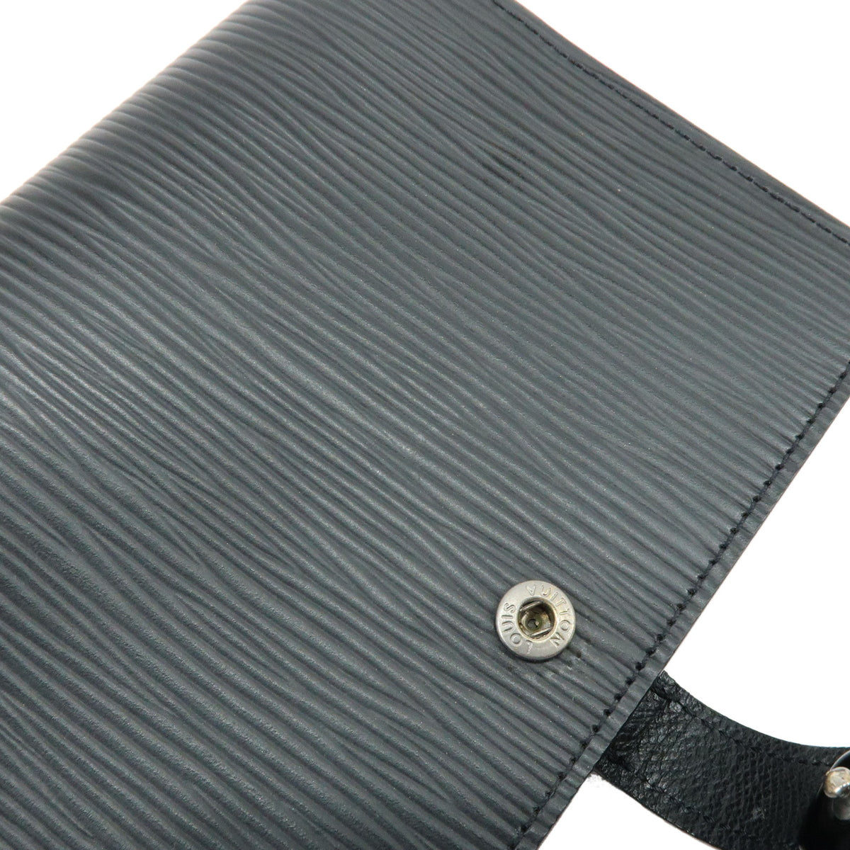Louis Vuitton Epi Z Agenda PM Planner Cover Noir R20092