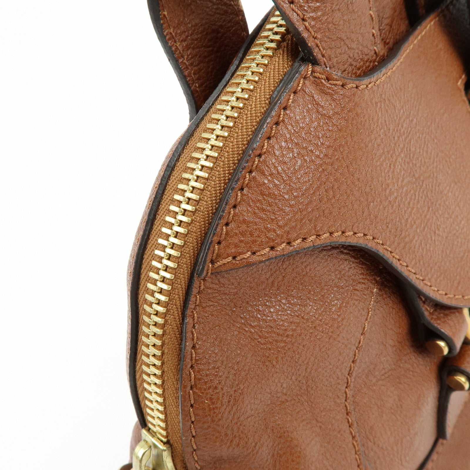 Chloe Leahter Georgia Shoulder Bag Hand Bag Brown