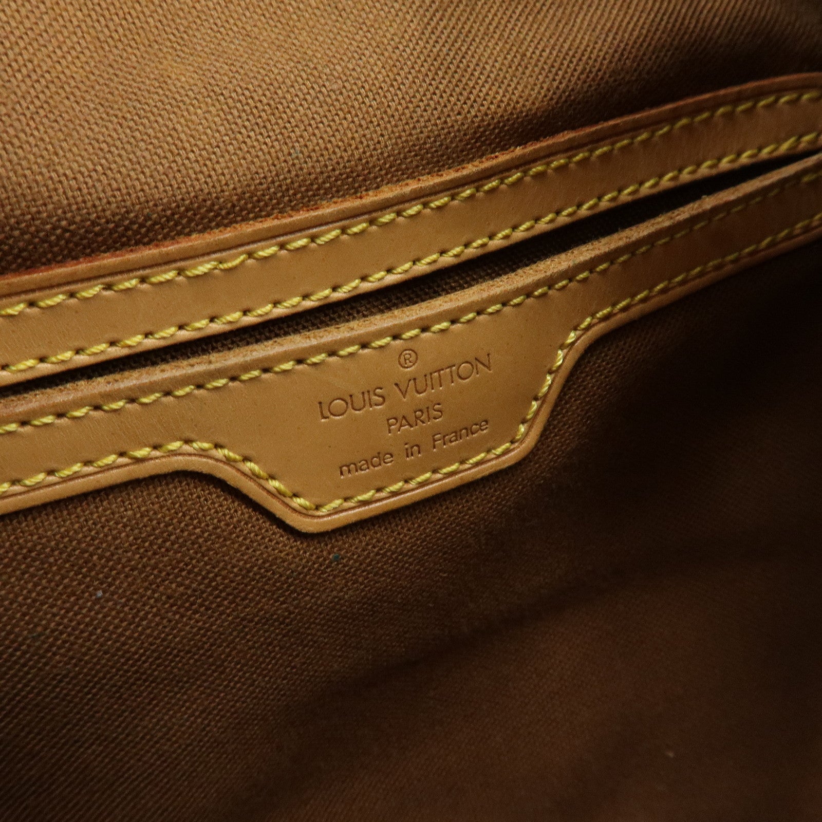 Louis Vuitton Monogram Montsouris GM Backpack Rucksuck Brown M51135