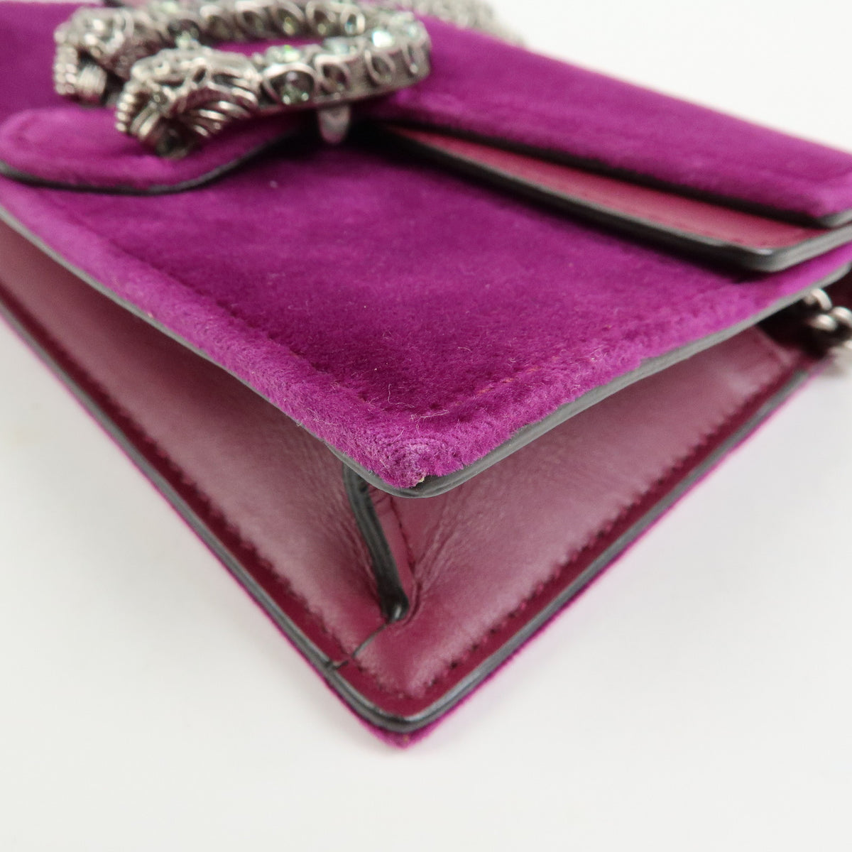 GUCCI Dionysus Super Mini Bag Suede Leather Shoulder Bag 476432