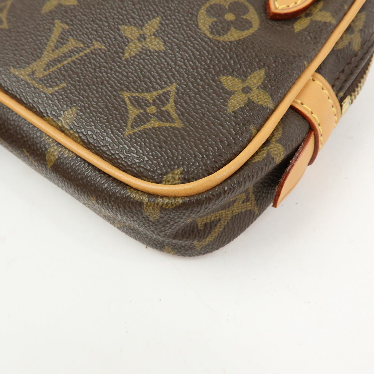 Louis Vuitton Monogram Pochette Marly Bandouliere Bag Brown M51828