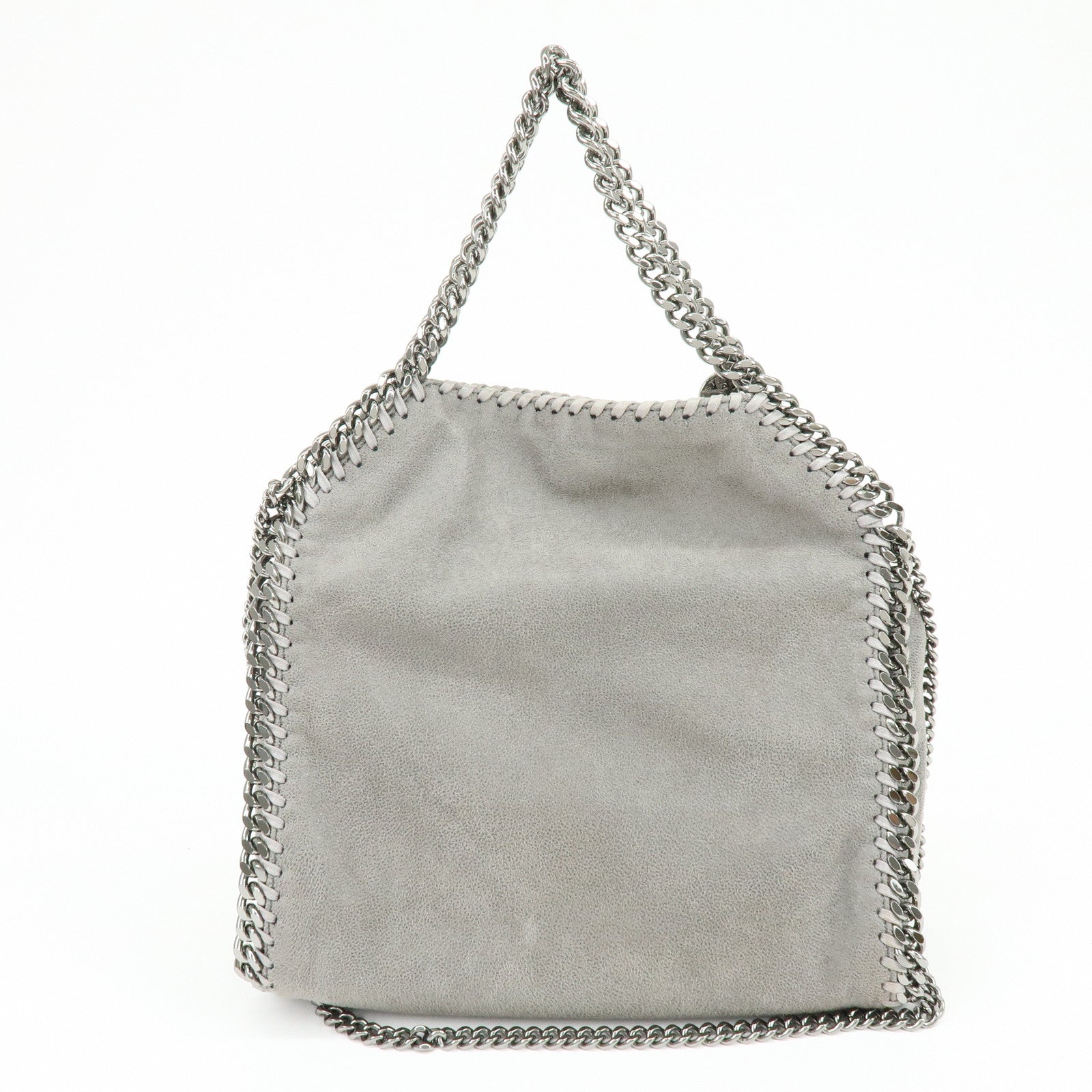STELLA MCCARTNEY Falabella Faux Leather 2Way Bag Grey 371223