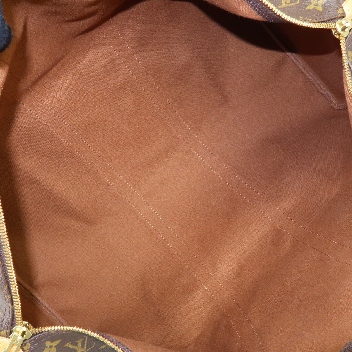 Louis Vuitton Monogram Keep All 55 Boston Bag Brown M41424