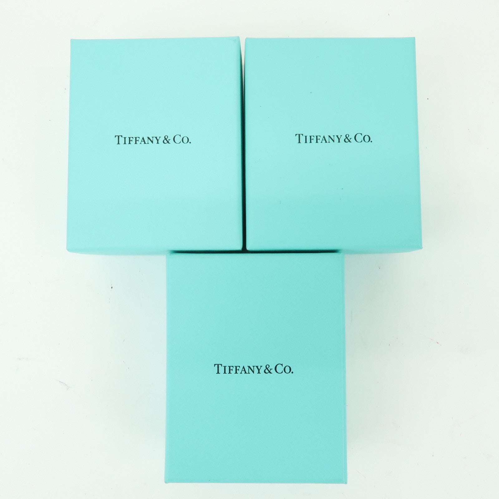 Tiffany&Co. Set of 9 Jewelry Box Drawstring Dust Bag Tiffany Blue