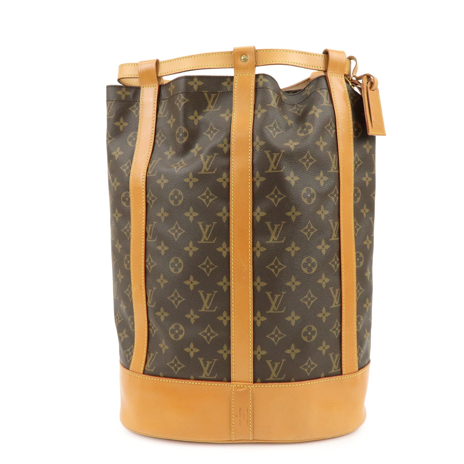 Louis Vuitton Monogram Randonnee GM Shoulder Bag Brown M42244
