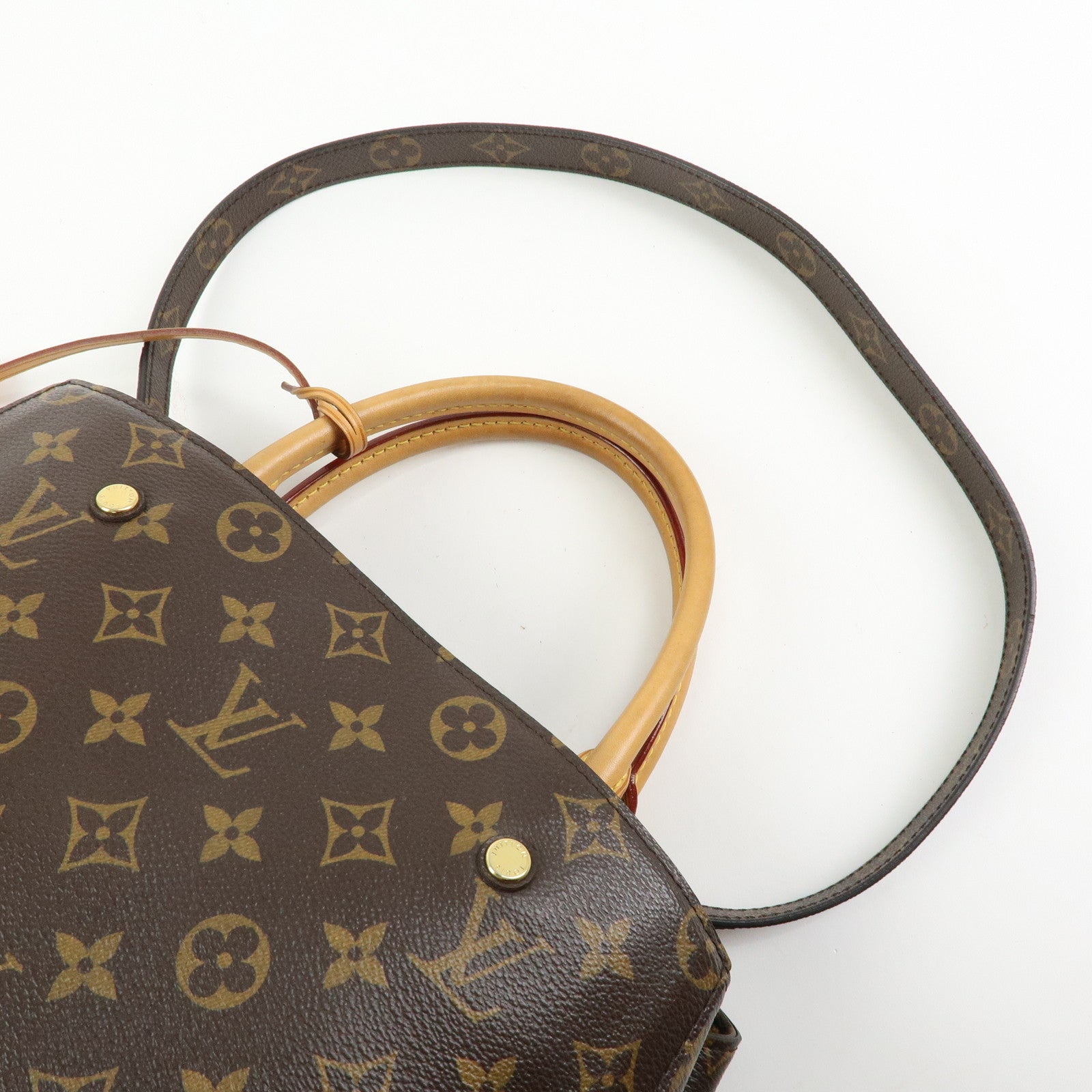 Louis Vuitton Monogram Montaigne MM 2Way Bag Hand Bag M41056