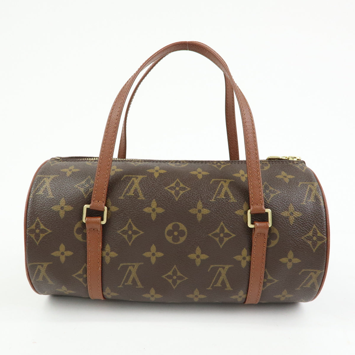 Louis Vuitton Monogram Papillon 26 Hand Bag Brown M51366