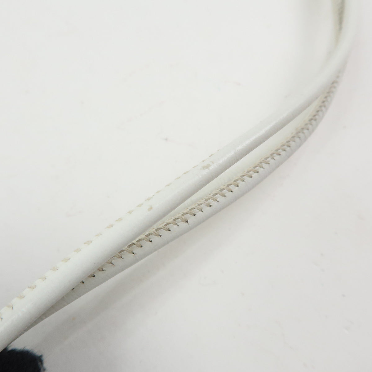JIL SANDER Tangle Leather Shoulder Bag Crossbody Bag White