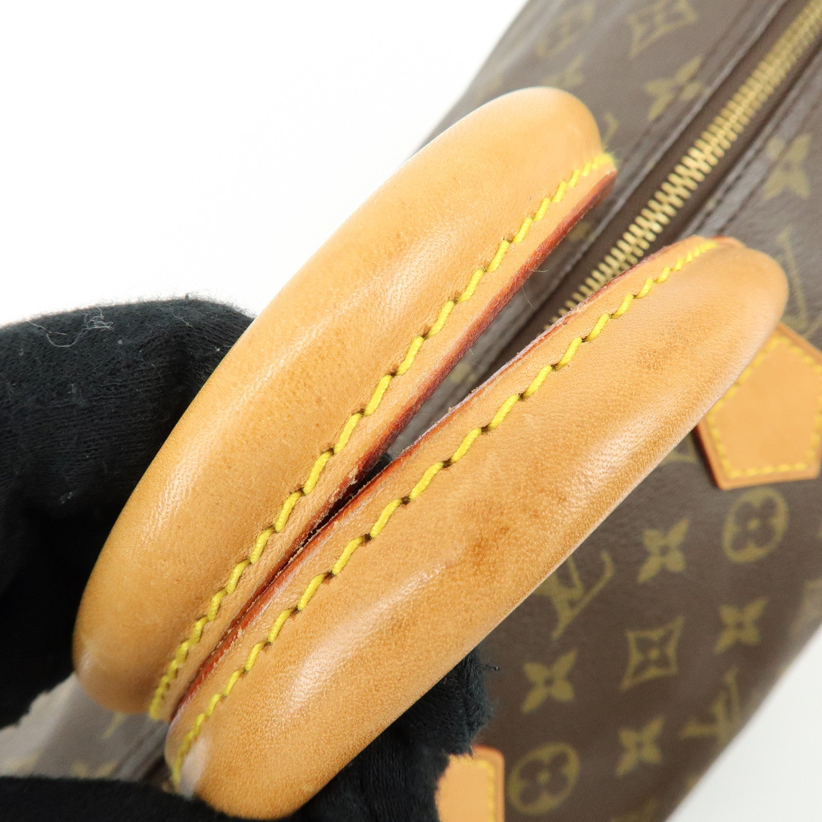 Louis Vuitton Monogram Speedy 40 Hand Bag Boston Bag Brown M41522
