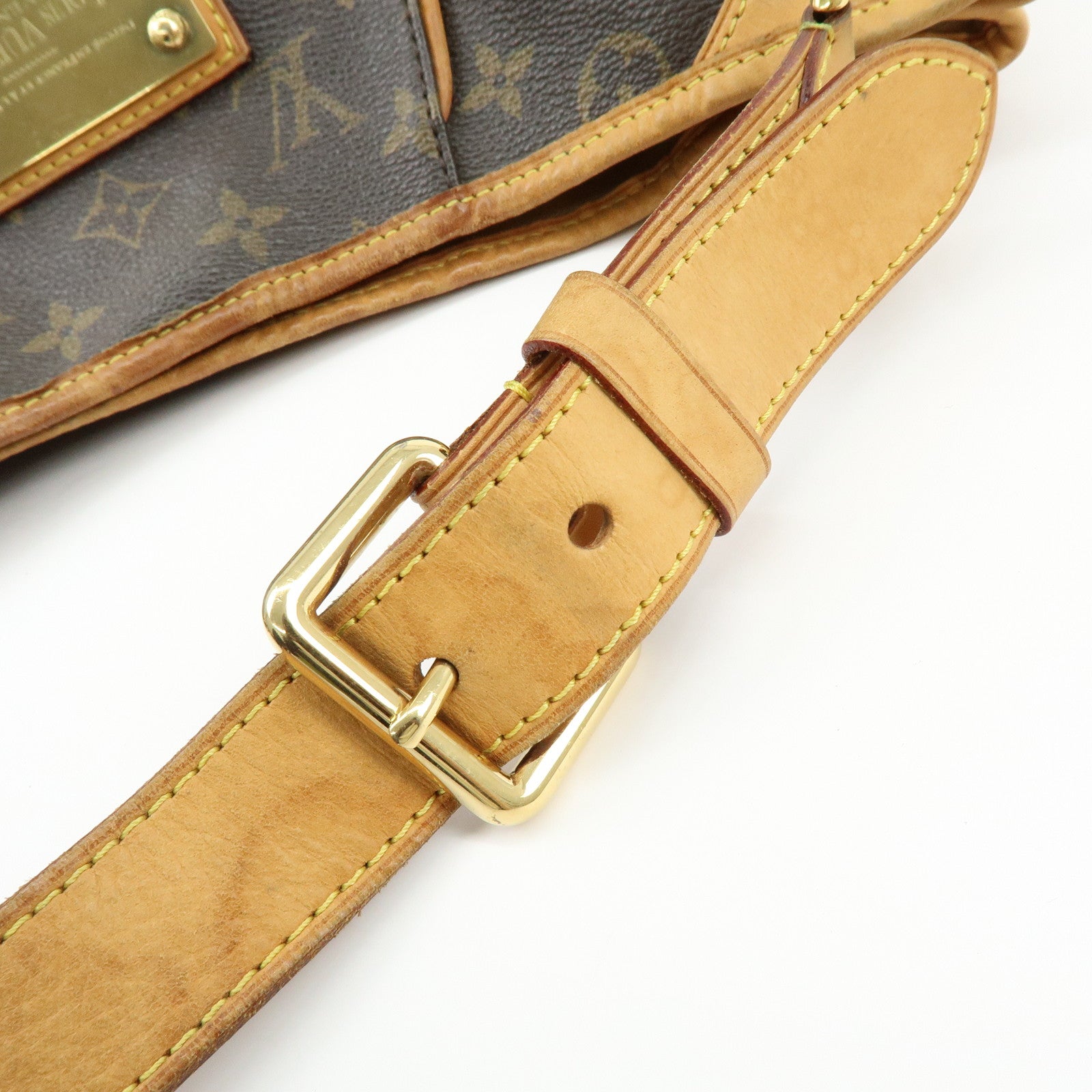 Louis Vuitton Monogram Galliera PM Shoulder Bag Brown M56382