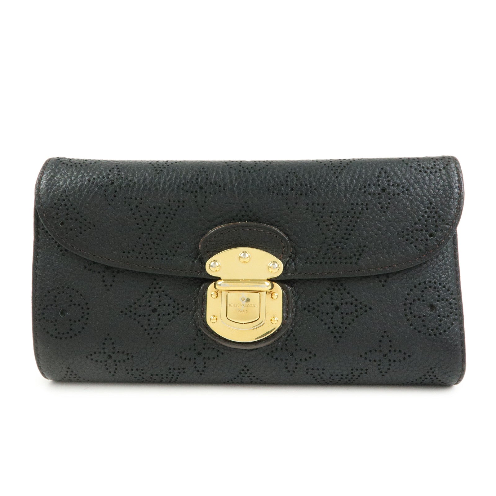 Louis Vuitton Monogram Mahina Portefeuille Amelia Wallet M95549