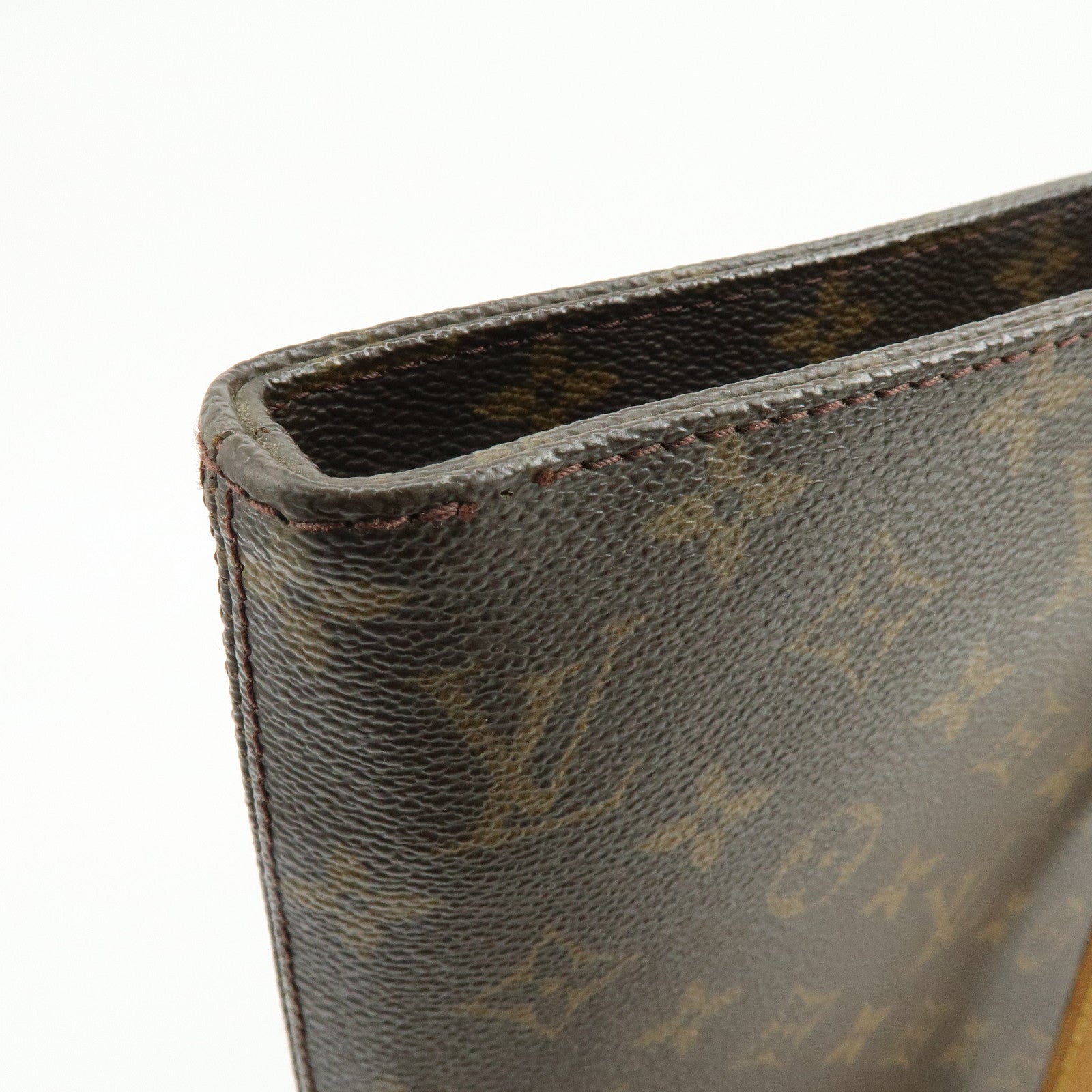 Louis Vuitton Monogram Luco Tote Bag Shoulder Bag Brown M51155