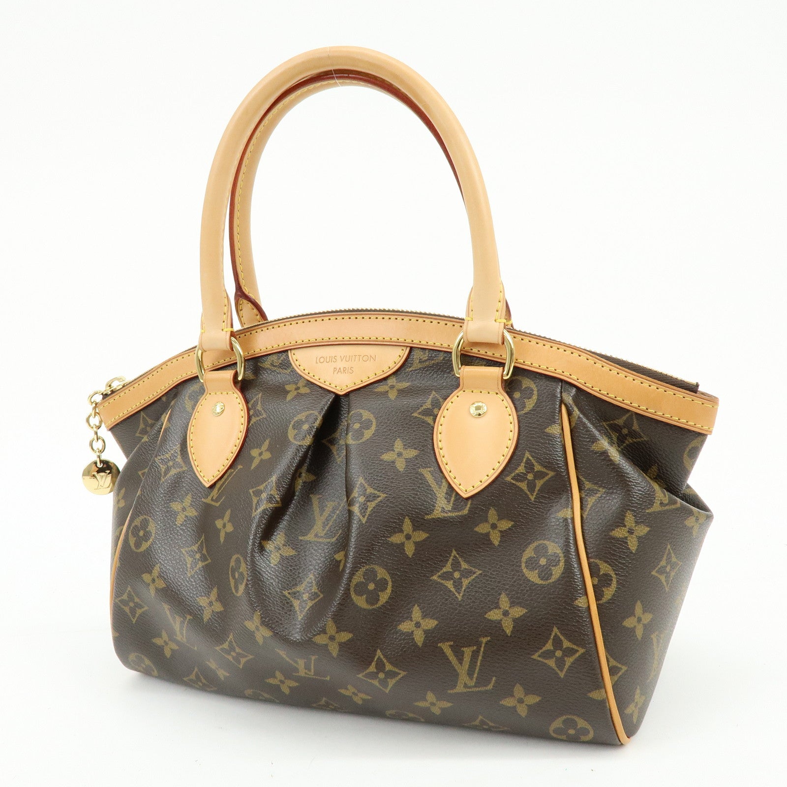 Louis Vuitton Monogram Tivoli PM Hand Bag Shoulder Bag Brown M40143