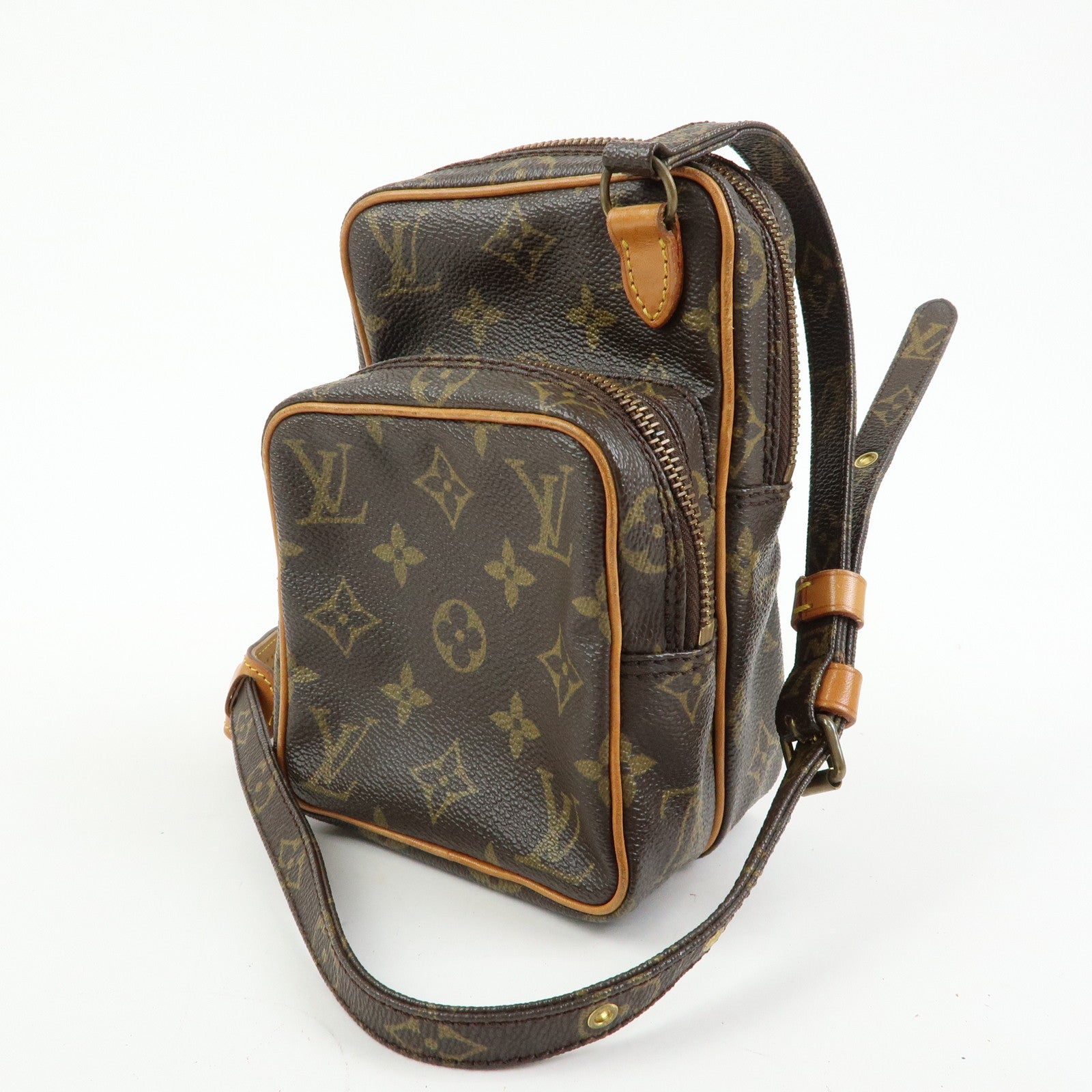 Louis Vuitton Monogram Mini Amazone Shoulder Bag Brown M45238