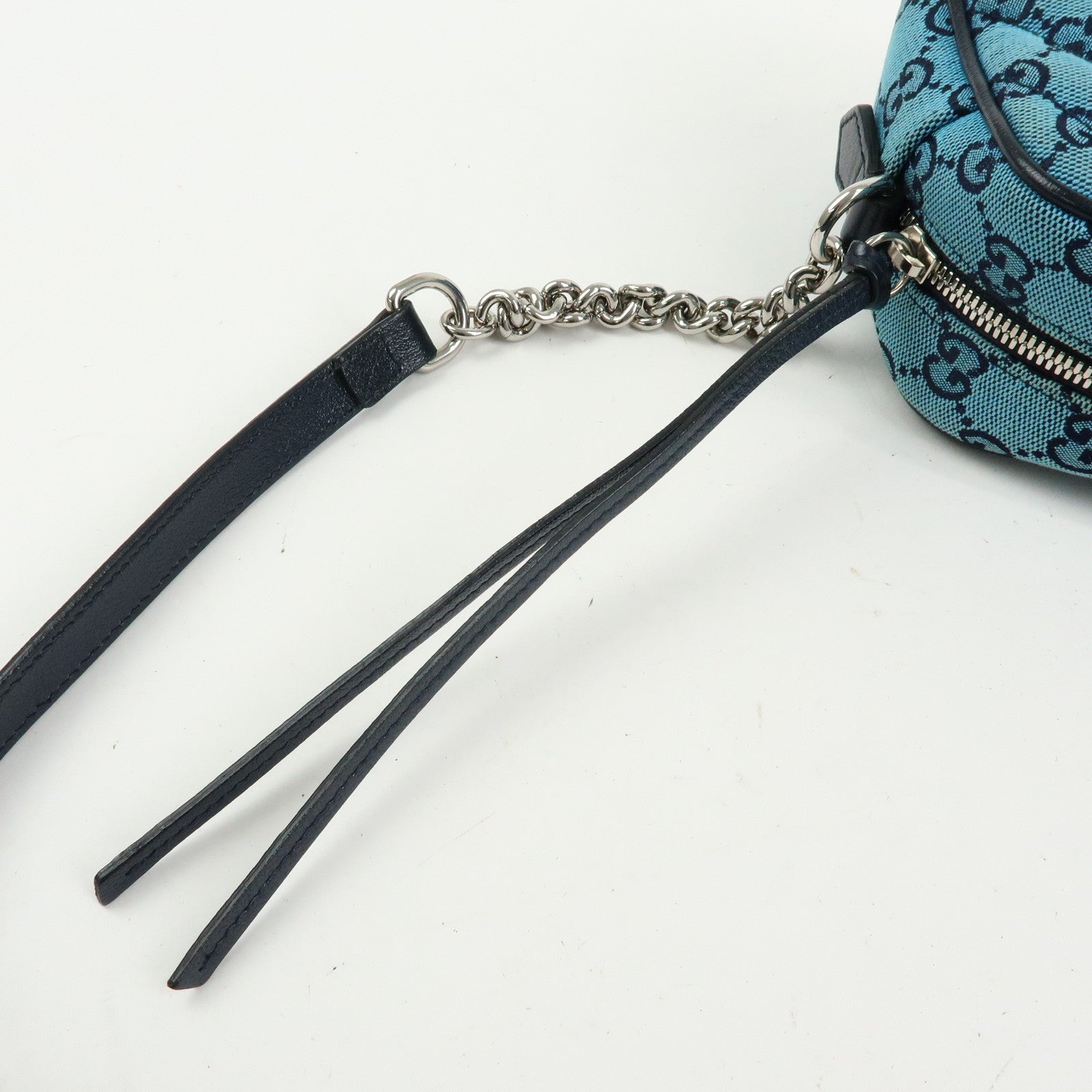 GUCCI GG Marmont Shoulder Bag Crossbody Bag Blue Dark Navy 447632