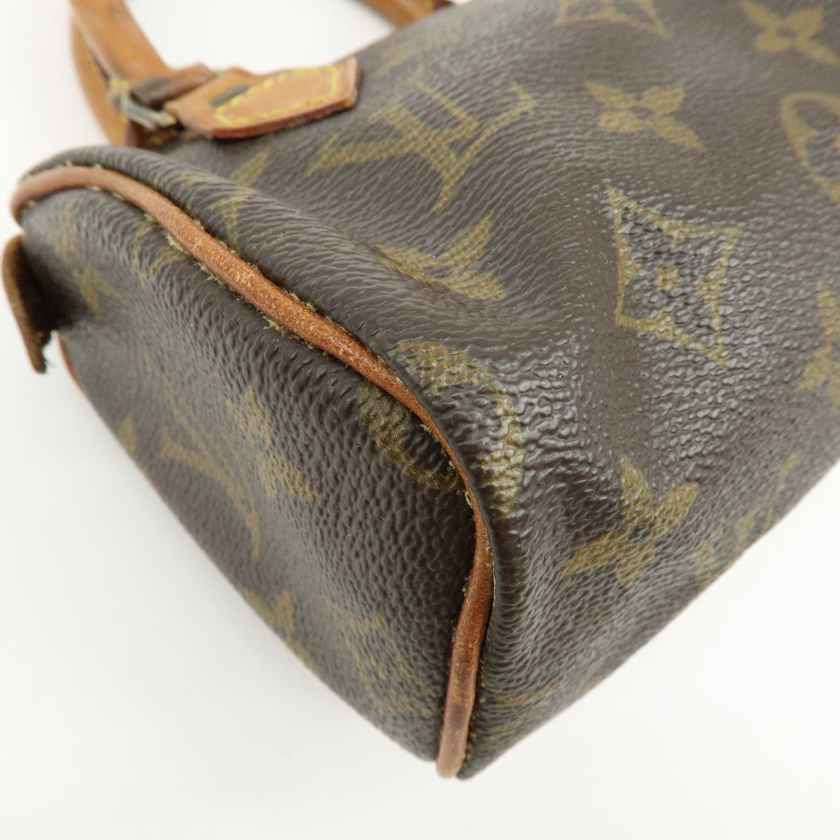 Louis Vuitton Monogram Mini Speedy Hand Bag and Strap M41534 J75011 Lot