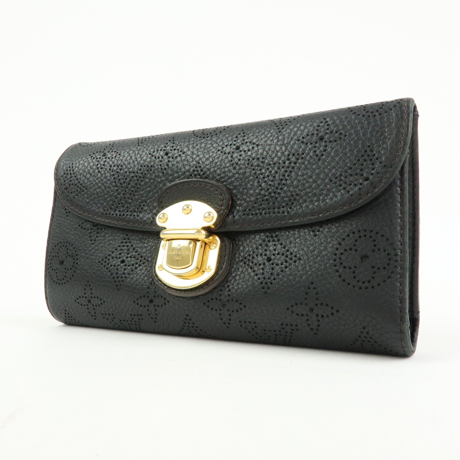 Louis Vuitton Monogram Mahina Portefeuille Amelia Wallet M95549