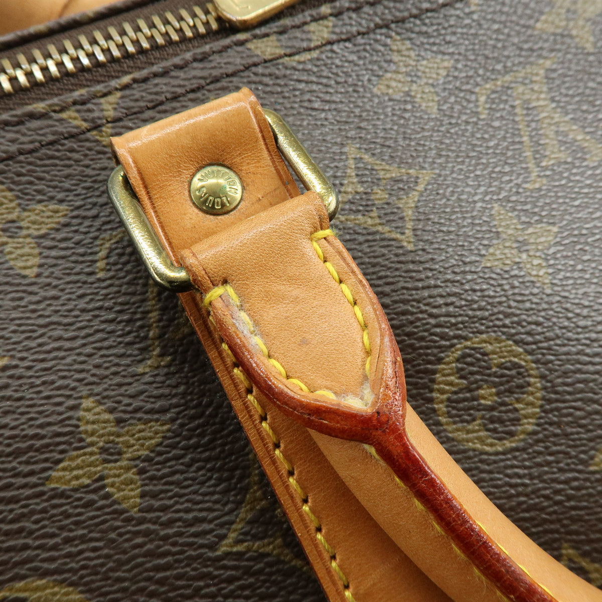Louis Vuitton Monogram Keep All Bandouliere 55 Boston Bag M41414