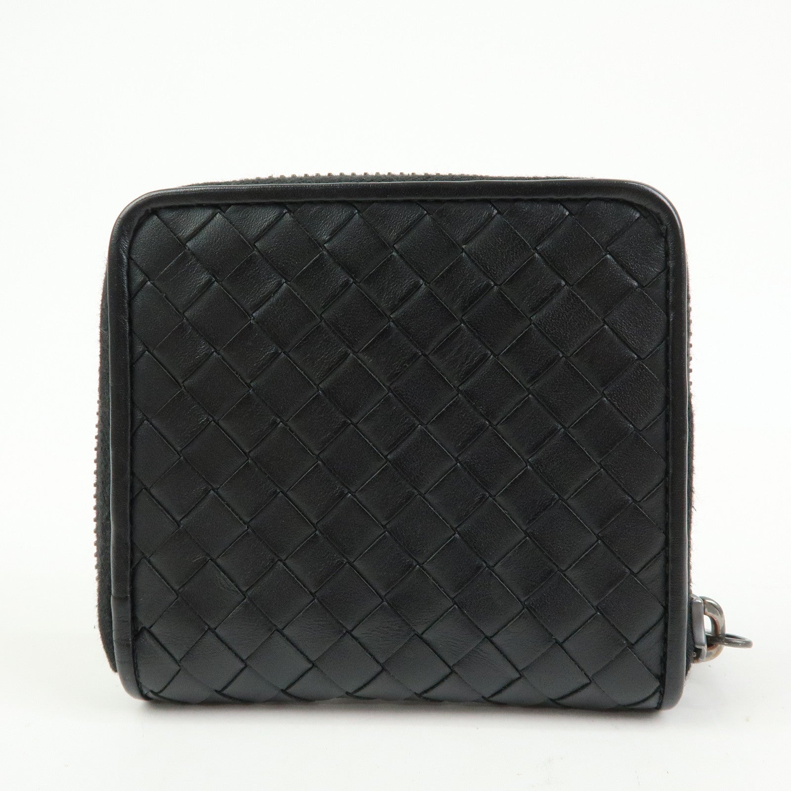 Bottega Veneta Intrecciato Nappa Leather Bi-fold Comact Wallet 510293