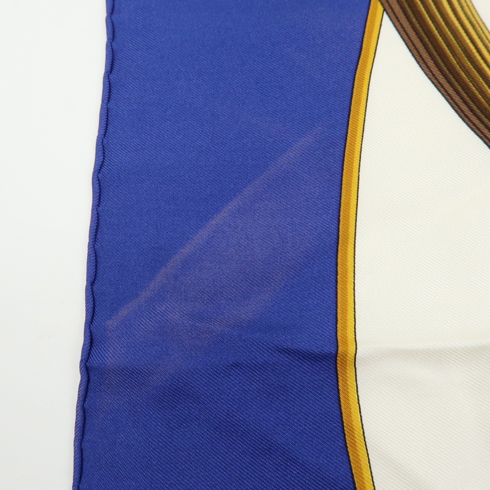 HERMES Carre 90 Lot of 2 Silk 100% Scarf brides de gala/caty Red Blue
