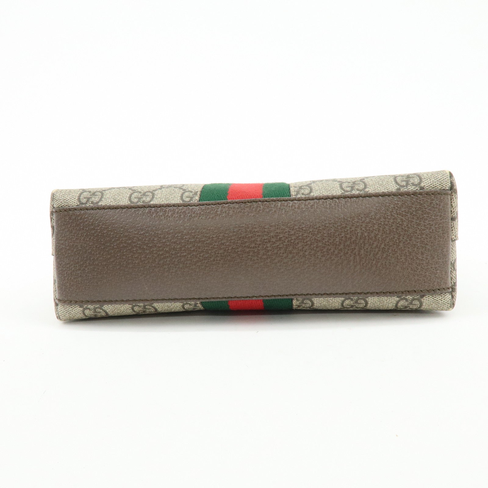 GUCCI Ophidia Double G Sherry GG Supreme Leather Shoulder Bag 499621