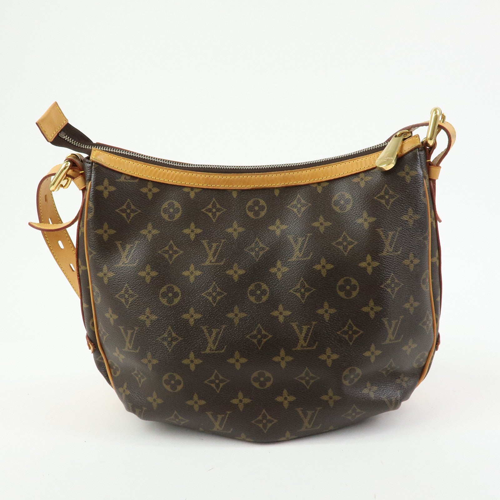 Louis Vuitton Monogram Tulum GM Shoulder Bag Brown M40075