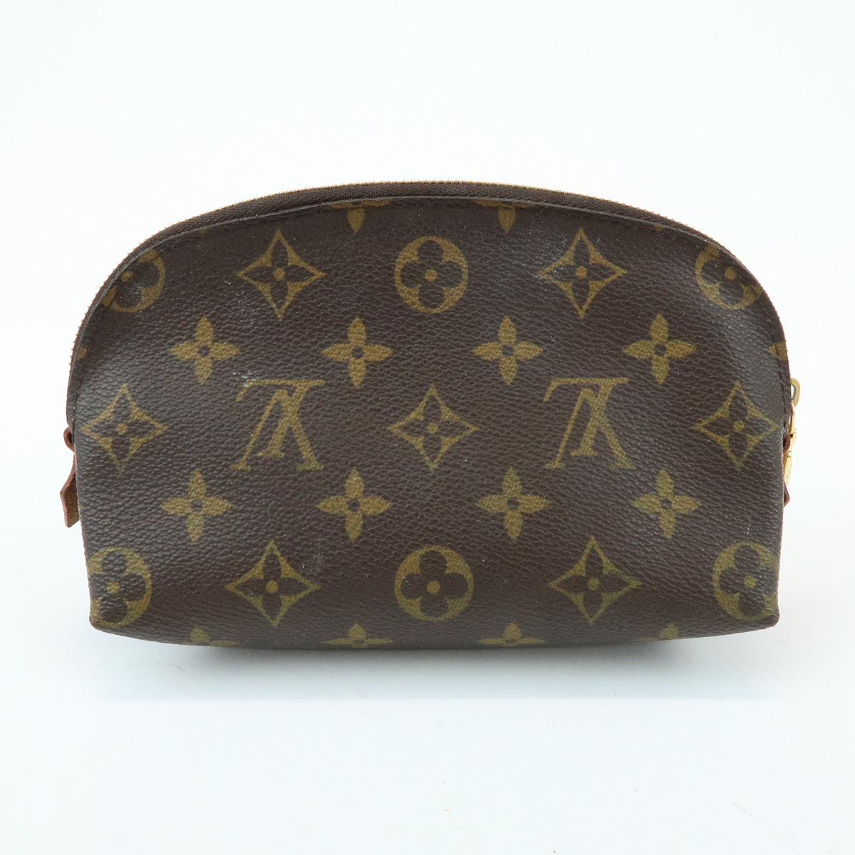 Louis Vuitton Monogram Pochette Cosmetic PM Pouch Brown M47515