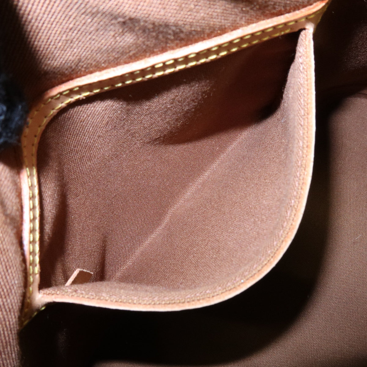 Louis Vuitton Monogram Alma PM Hand Bag Brown M51130