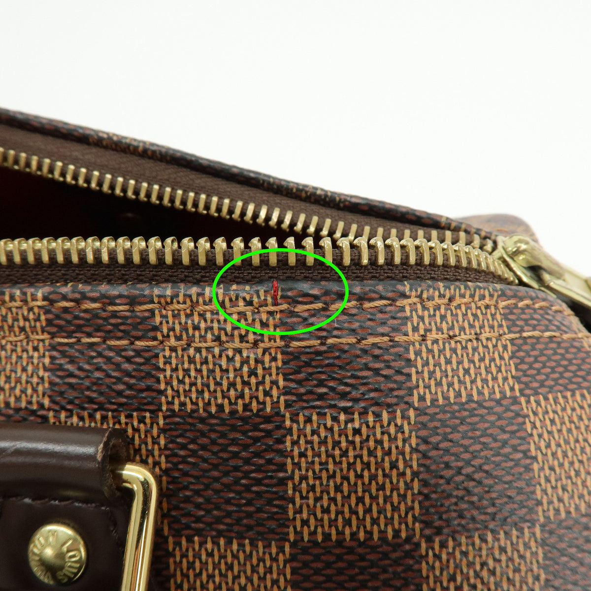 Louis Vuitton Damier Speedy 30 Boston Bag Hand Bag Brown N41531