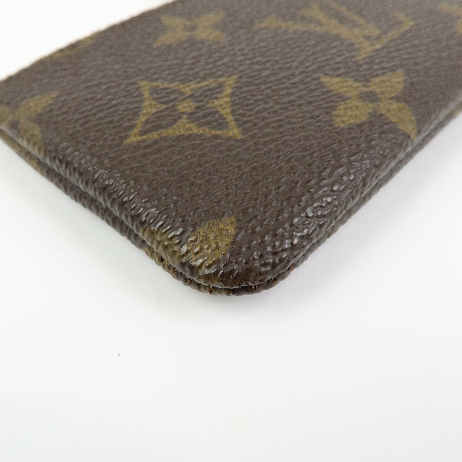 Louis Vuitton Monogram Pochette Cles Coin Case Key Case M62650
