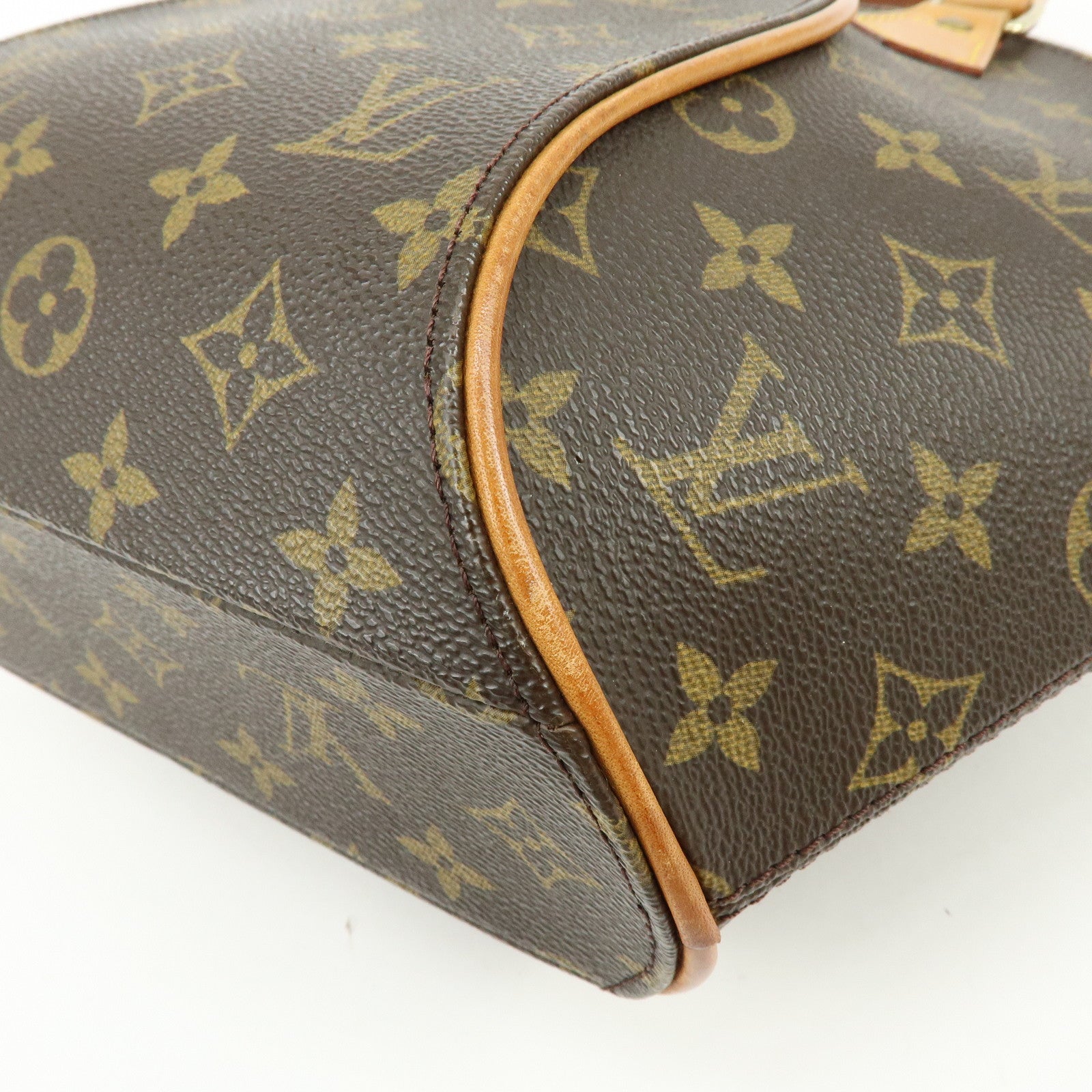 Louis Vuitton Monogram Canvas Ellipse PM Hand Bag Brown M51127