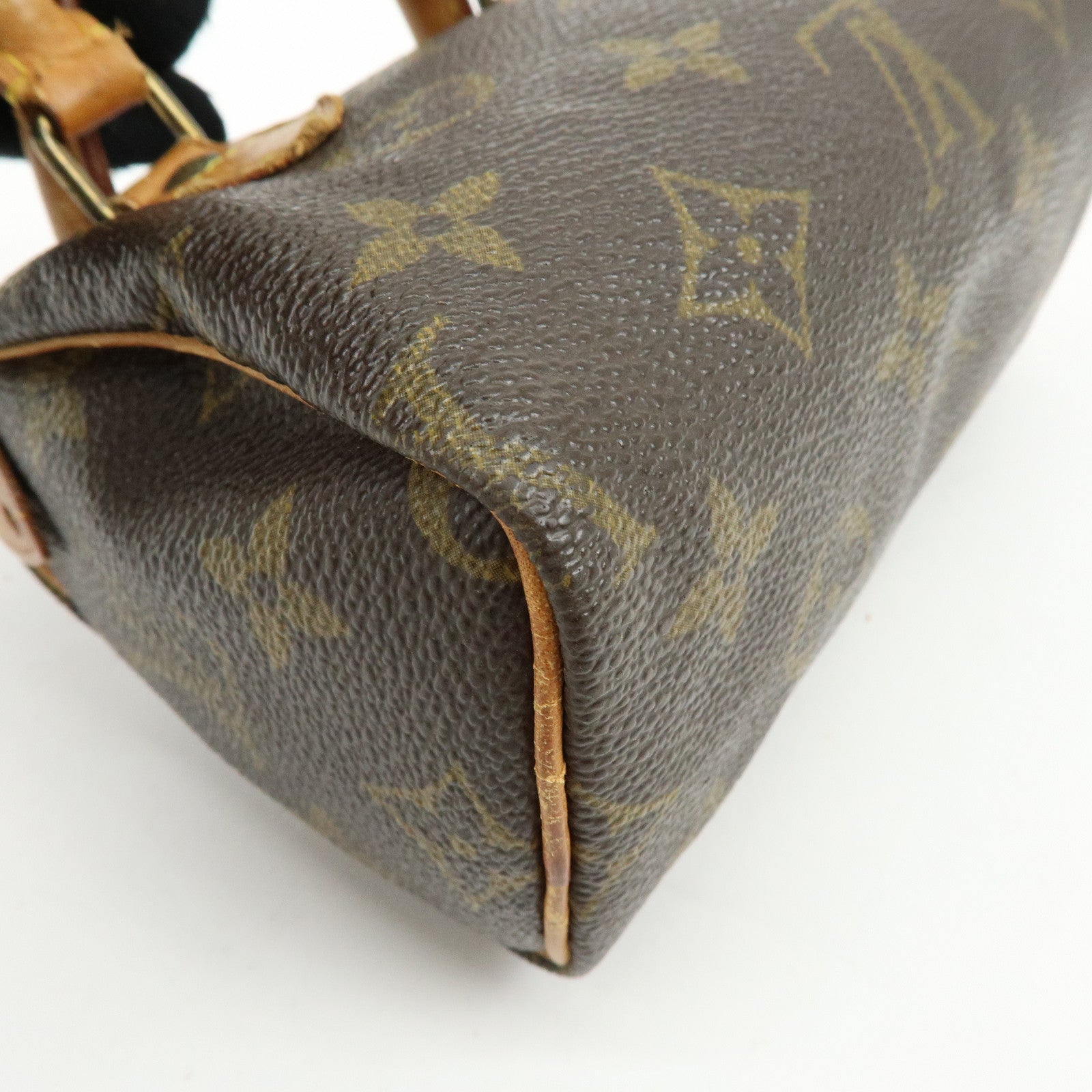 Louis Vuitton Monogram Mini Speedy Hand Bag Brown M41534 J75011 Lot