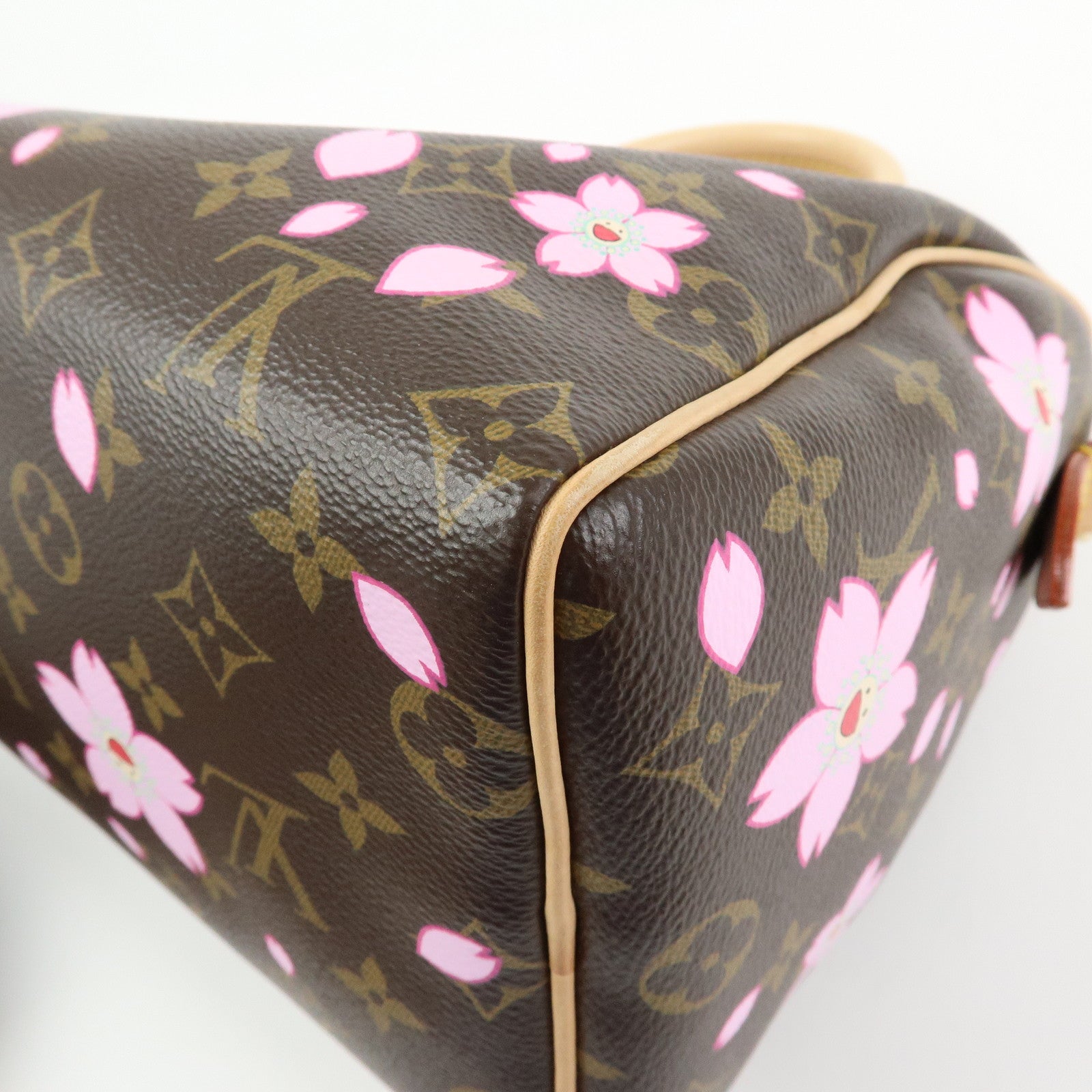 Louis Vuitton Monogram Murakami Speedy Bandouliere 25 Brown M14174