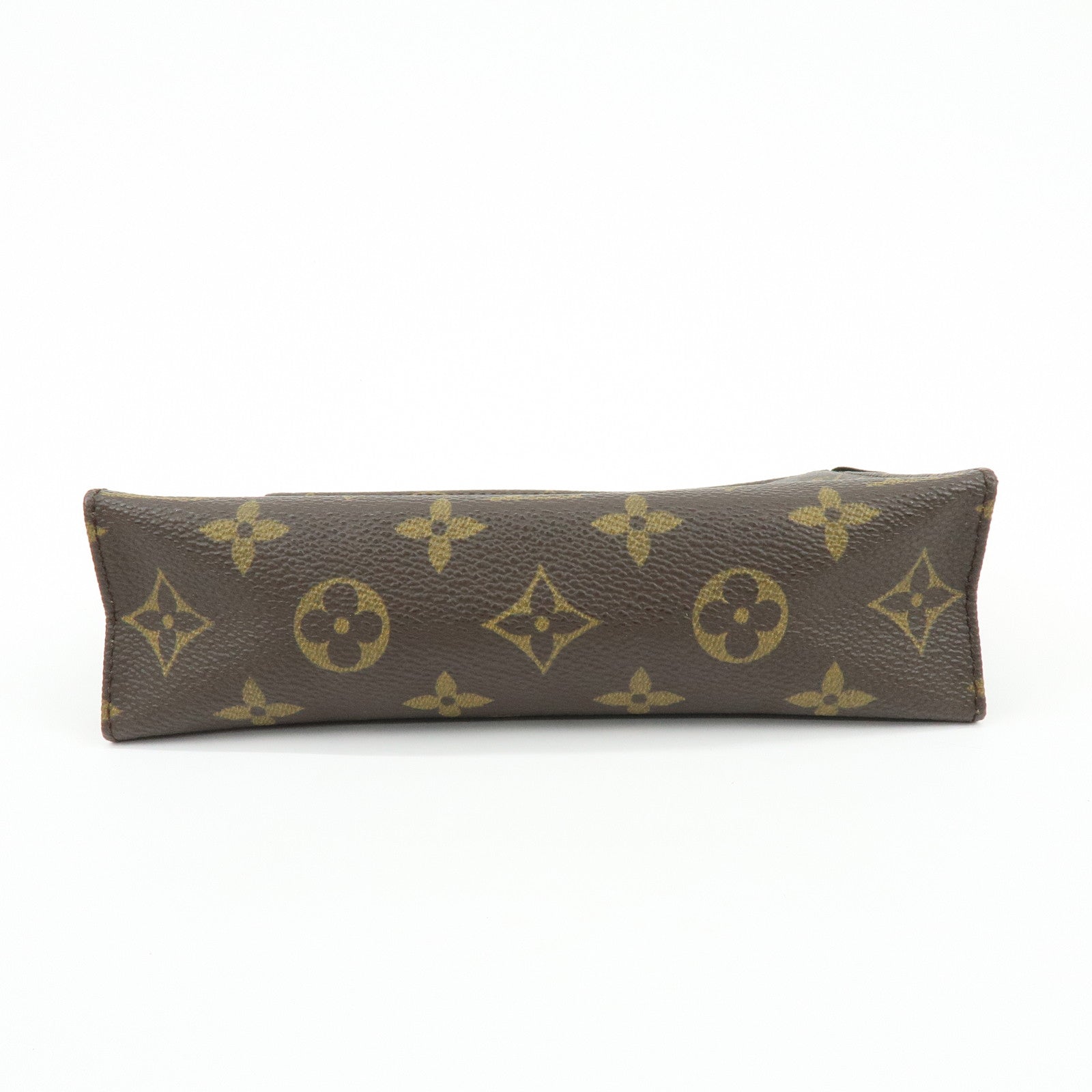 Louis Vuitton Monogram Poche Toilette 19 Clutch Bag Pouch Brown M47544