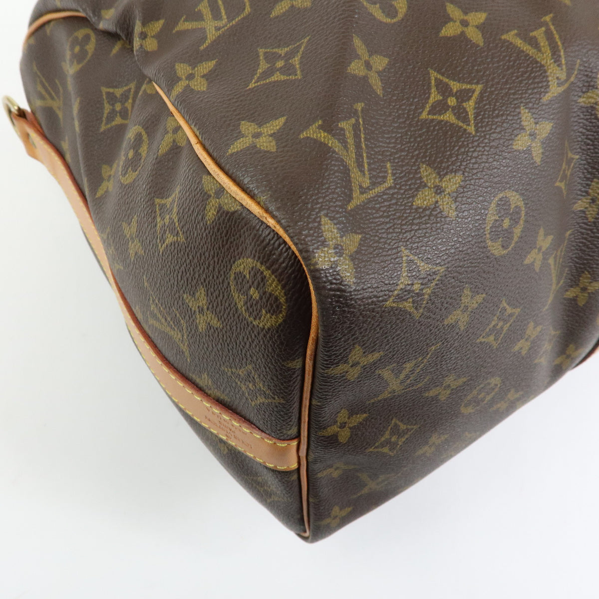 Louis Vuitton Monogram Keep All Bandouliere 45 Boston Bag M41418