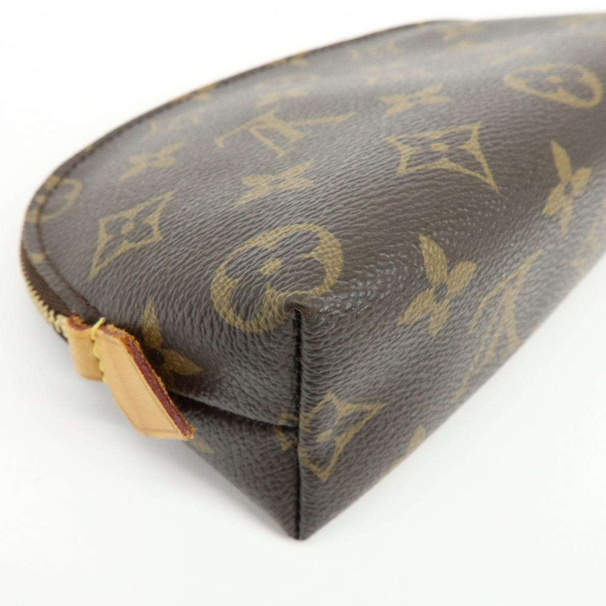 Louis Vuitton Monogram Pochette Cosmetic PM Pouch Brown M47515
