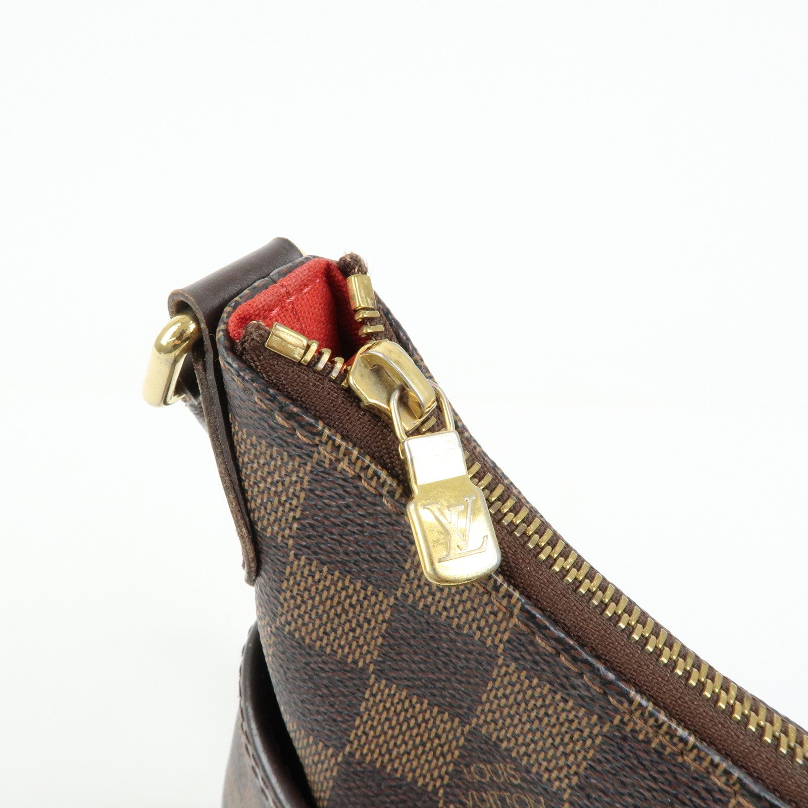 Louis Vuitton Damier Ebene Bloomsbury PM Shoulder Bag Brown N42251