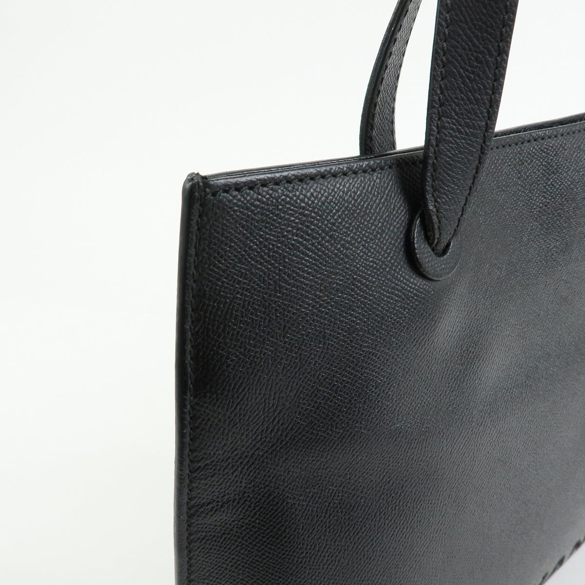 CHANEL Caviarskin Shoulder Bag Tote Bag Hand Bag Black
