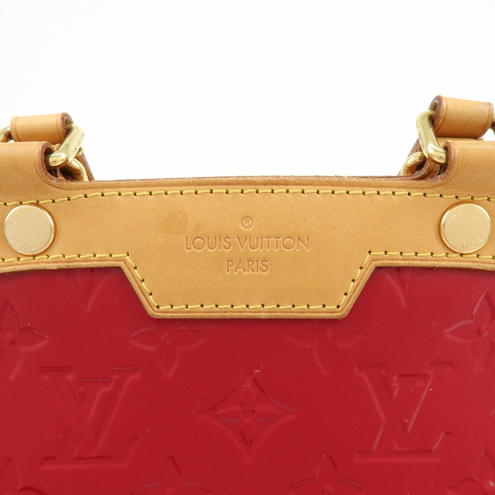 Louis Vuitton Vernis Brea MM 2Way Bag Hand Bag Rose Indien M91798