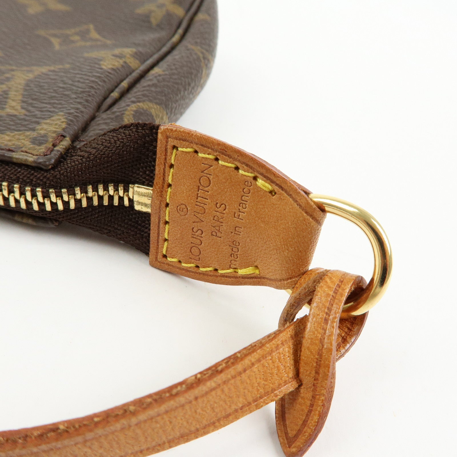 Louis Vuitton Monogram Pochette Accessoires Hand Bag Brown M51980