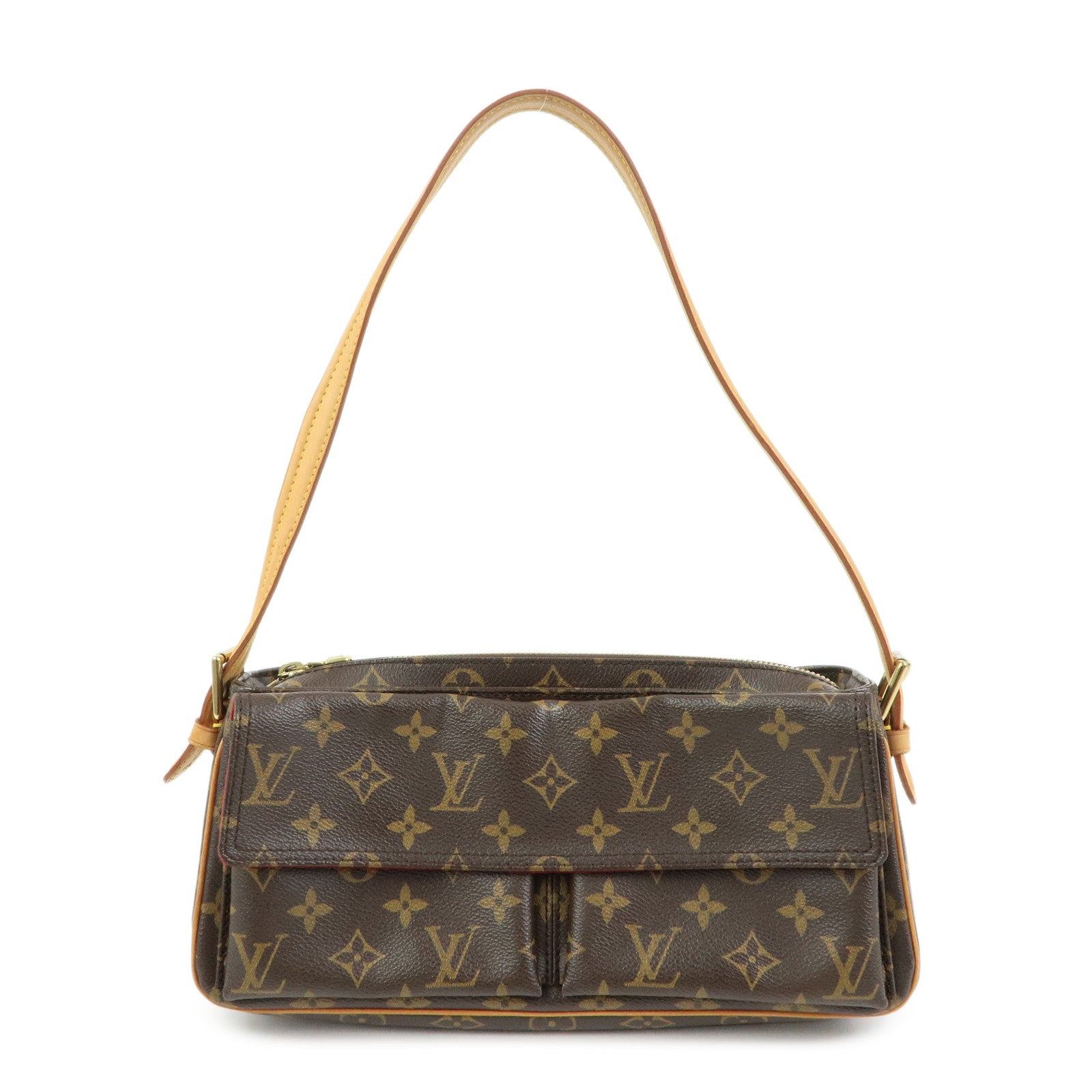 Louis Vuitton Monogram Viva Cite Shoulder Bag Hand Bag Brown M51164