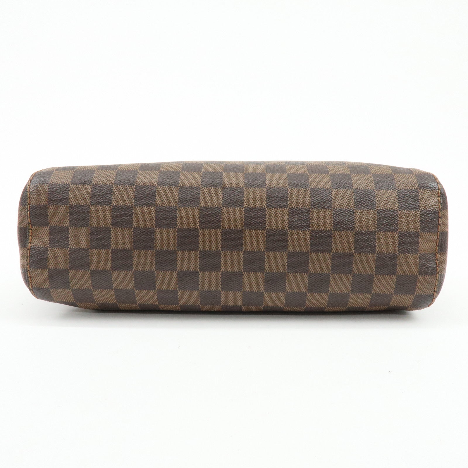 Louis Vuitton Damier Canvas Portobello PM Shoulder Bag Brown N41184