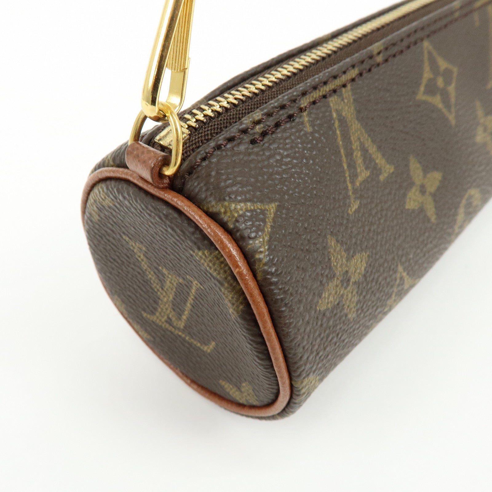 Louis Vuitton Monogram Mini Pouch for Papillon Bag Brown