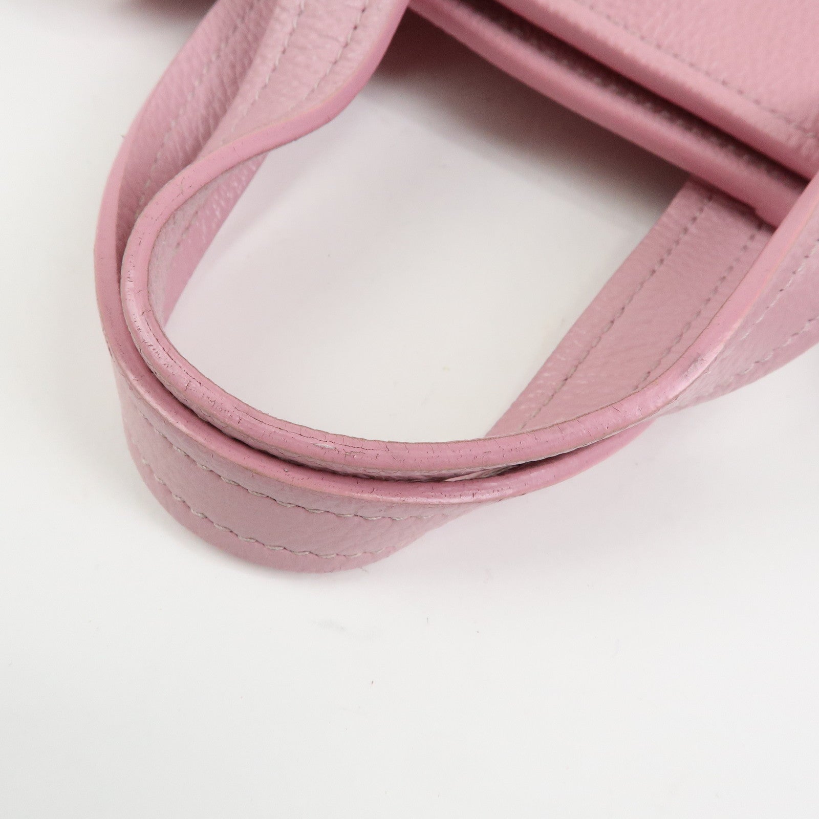 BALENCIAGA Leather EVERYDAY XS 2Way bag Hand Bag Shoulder Bag Pink