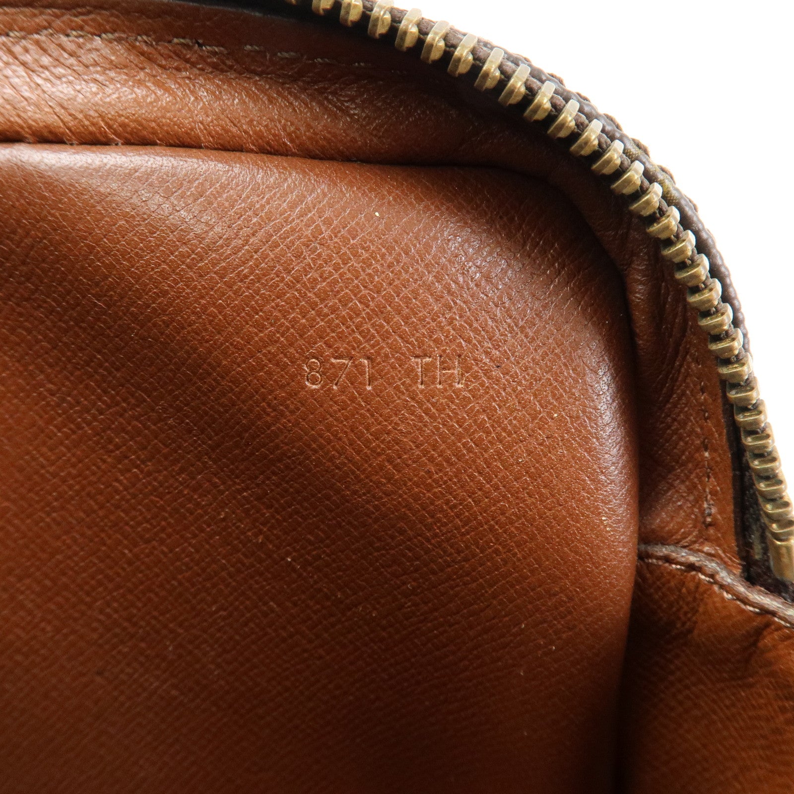 Louis Vuitton Monogram Marly Dragonne PM Clutch Bag Brown M51827