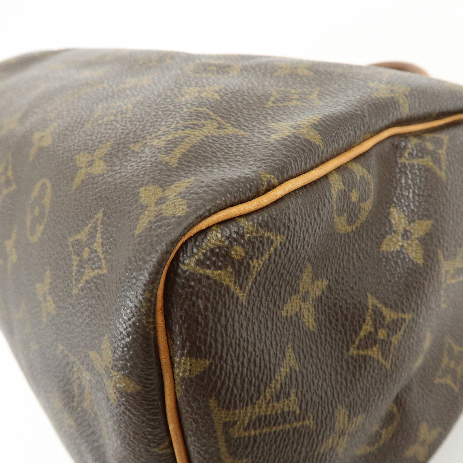 Louis Vuitton Monogram Speedy 30 Boston Bag Hand Bag Brown M41526